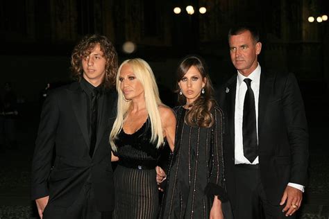 daniel beck versace|donatella versace personal life.